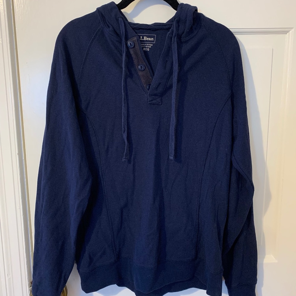 LL Bean Slightly Fitted Men's Pullover Size Small
